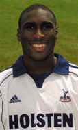 Sol Capbell, captain of Tottenham and Englands Vice Captain!